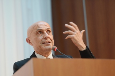 Genova - ministro dell‚ÄôInterno, Marco Minniti, ospite a conveg