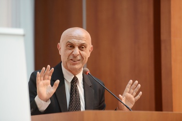 Genova - ministro dell‚ÄôInterno, Marco Minniti, ospite a conveg