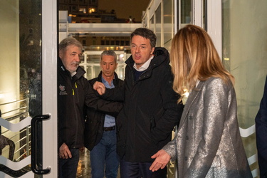 Genova, acquario - Matteo Renzi presenta il suo libro Palla al C