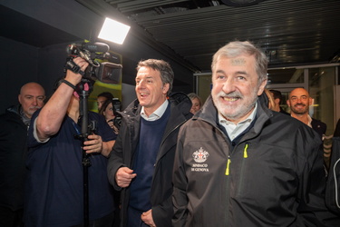 Genova, acquario - Matteo Renzi presenta il suo libro Palla al C