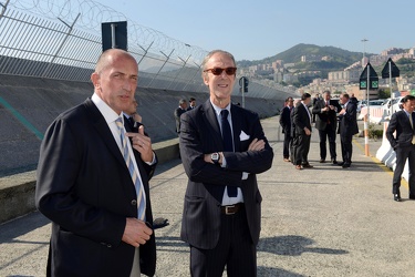 Genova - VTE - la visita del ministro Maurizio Lupi