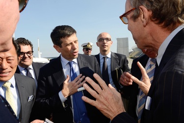 Genova - VTE - la visita del ministro Maurizio Lupi