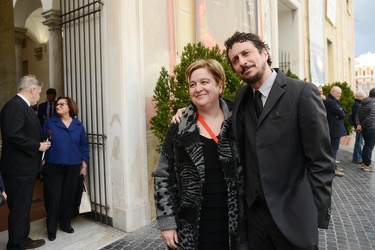 Genova, palazzo ducale - il premier Giuseppe Conte ospite del fe