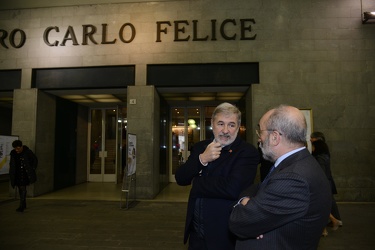 Genova, teatro Carlo felice - la presidente del Senato Maria Eli