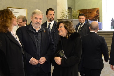 Genova, teatro Carlo felice - la presidente del Senato Maria Eli