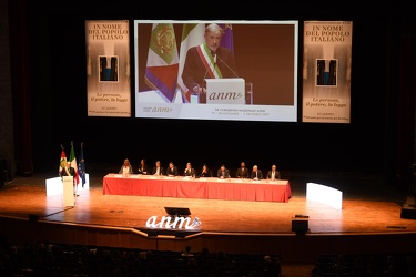 Genova, teatro Carlo Felice - apertura congresso nazionale ANM S