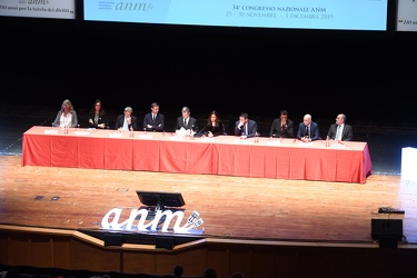 Genova, teatro Carlo Felice - apertura congresso nazionale ANM S