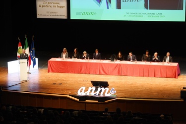 Genova, teatro Carlo Felice - apertura congresso nazionale ANM S