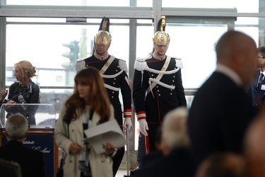 Genova - istituto Giannina Gaslini - la visita del presidente de