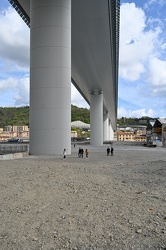 Genova, via 30 Giugno - area sotto il ponte destinata a diventar