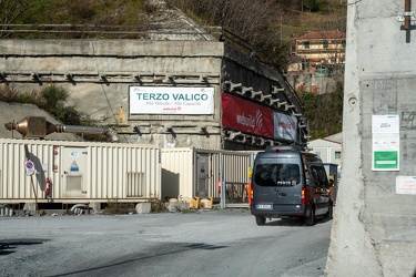 Genova, la visita del premier Mario Draghi