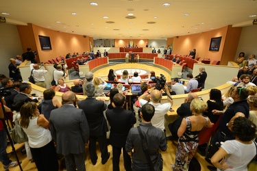 Genova - si insedia il nuovo consiglio regionale presieduto da G