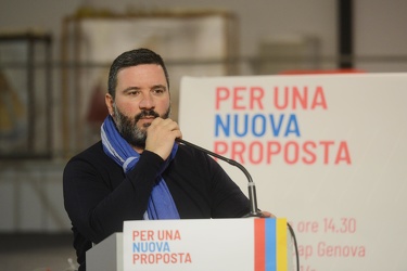 Genova, sala chiamata del porto - assemblea sinistra una nuova p