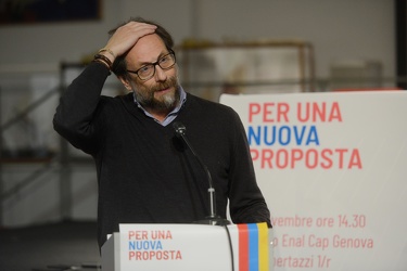 Genova, sala chiamata del porto - assemblea sinistra una nuova p