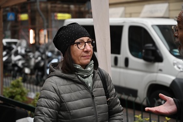 Genova, Certosa, piazza Petrella - incontro movimento sardine