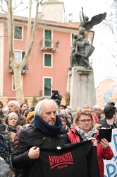 Genova, Certosa, piazza Petrella - incontro movimento sardine