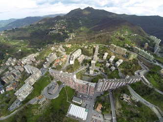 Genova - Begato - le periferie viste dall'alto con un drone