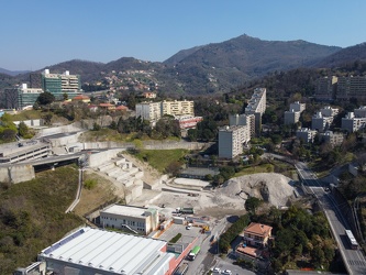 Genova, Begato - area su cui sorgeva la diga rossa e bianca orma