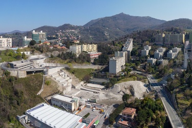 Genova, Begato - area su cui sorgeva la diga rossa e bianca orma