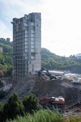 Genova, Begato - quasi completata la demolizione della diga