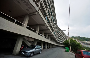 Genova - quartiere Biscione - complesso di edilizia popolare