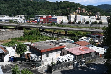 Genova, Bolzaneto - campo Sinti Rom e zone adiacenti