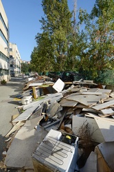 Genova, Bolzaneto - il complesso di capannoni e condomini CIARI 