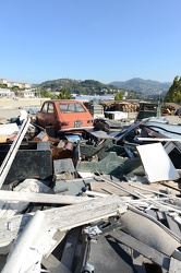 Genova, Bolzaneto - il complesso di capannoni e condomini CIARI 