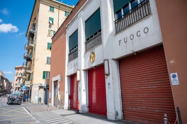 Genova, Bolzaneto - storica caserma vigili del fuoco, attigua al