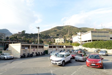 Genova, Borzoli - il campo di calcio della sestrese - installati