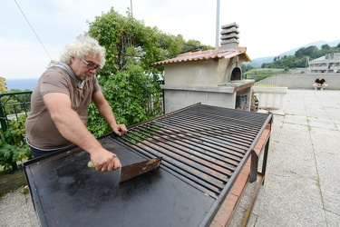 Genova, Cep, consorzio Pianacci - il barbecue aperto al quartier