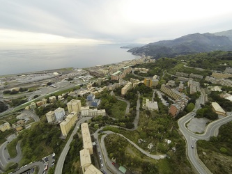 Genova - periferia Pra, complesso residenziale CEP costruzioni e