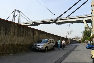 Genova - il quartiere del Campasso, sopra Sampierdarena