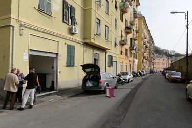 Genova - il quartiere del Campasso, sopra Sampierdarena