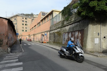 Genova - il quartiere del Campasso, sopra Sampierdarena