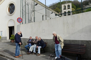 Genova - il quartiere del Campasso, sopra Sampierdarena