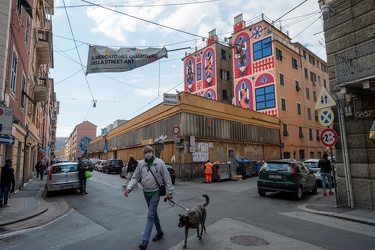 Genova, quartiere Certosa - via Jori