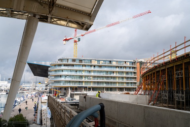 Genova, avanzamento cantieri foce e waterfront ex fiera