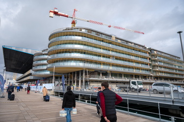 Genova, avanzamento cantieri foce e waterfront ex fiera