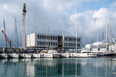Genova, avanzamento cantieri foce e waterfront ex fiera