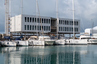 Genova, avanzamento cantieri foce e waterfront ex fiera