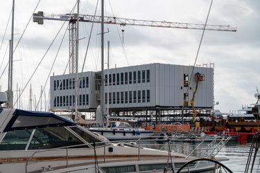 Genova, avanzamento cantieri foce e waterfront ex fiera