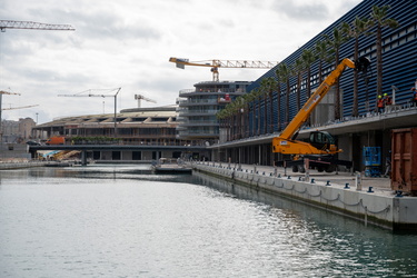 Genova, avanzamento cantieri foce e waterfront ex fiera