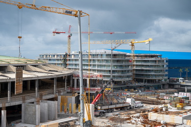 Genova, avanzamento cantieri foce e waterfront ex fiera