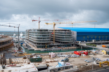 Genova, avanzamento cantieri foce e waterfront ex fiera