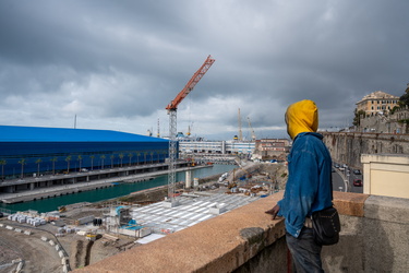 Genova, avanzamento cantieri foce e waterfront ex fiera