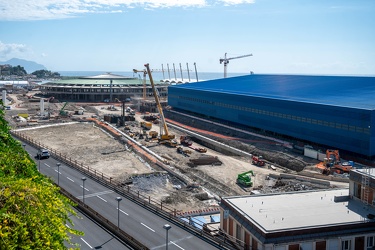 Genova, avanzamento lavori waterfront