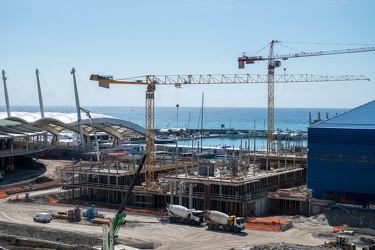 Genova, avanzamento lavori waterfront