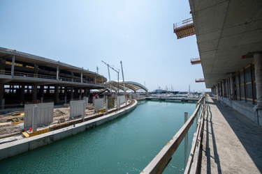 Genova, avanzamento cantiere waterfront levante 