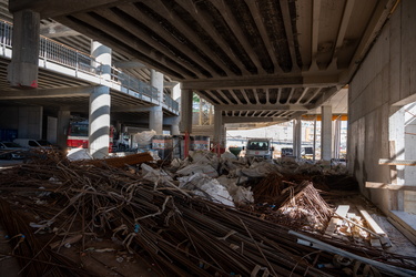 Genova, avanzamento cantiere waterfront levante